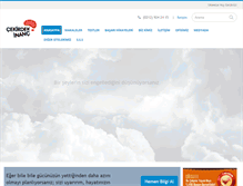 Tablet Screenshot of cekirdekinanc.com.tr